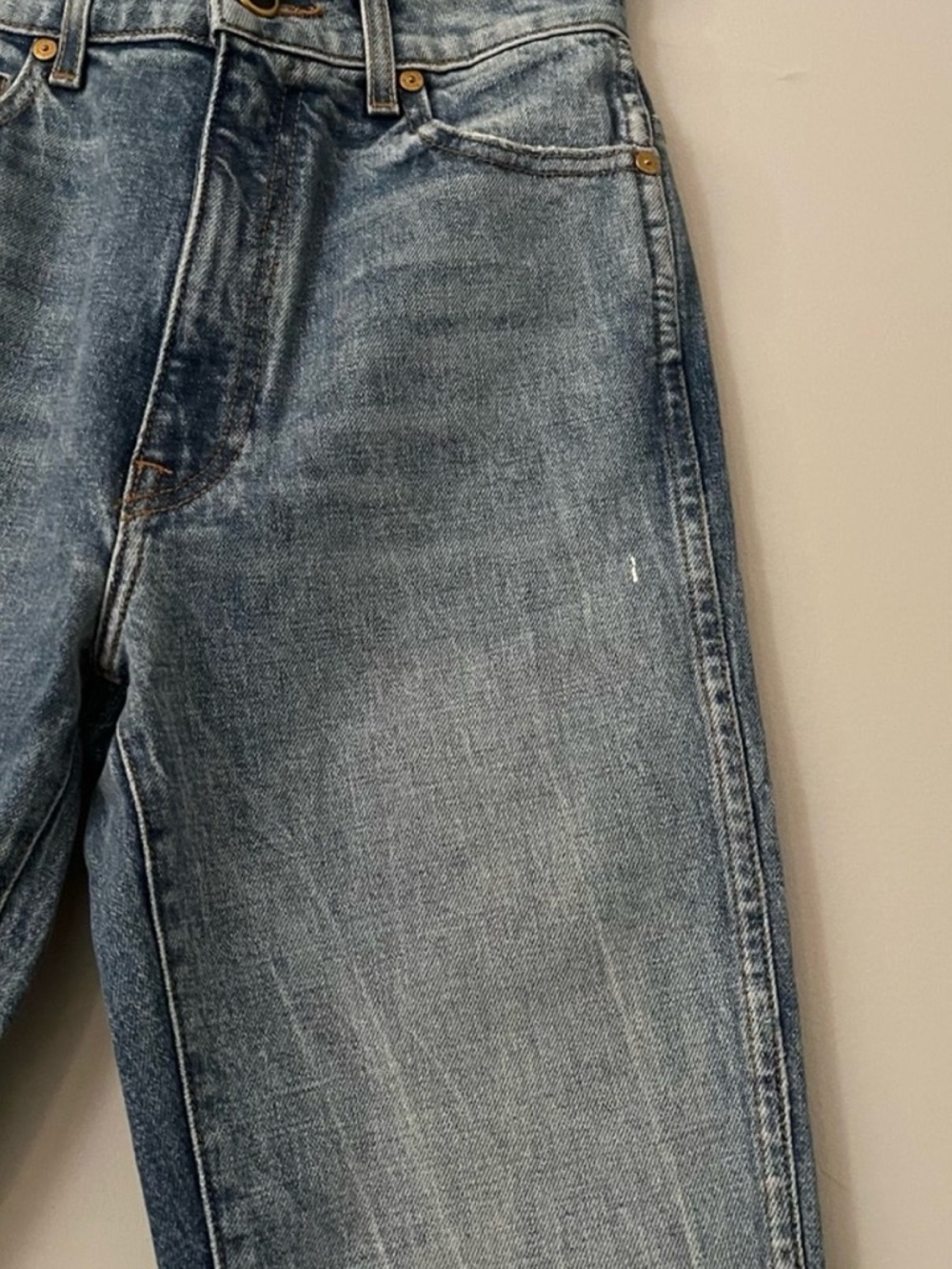 Khaite Daria Jeans Janesville Stretch Size 24 NWT - Picture 6 of 8